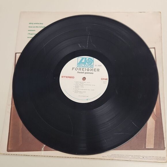 Foreigner Head Games 1979 Vinyl Record - Picture 4 of 7